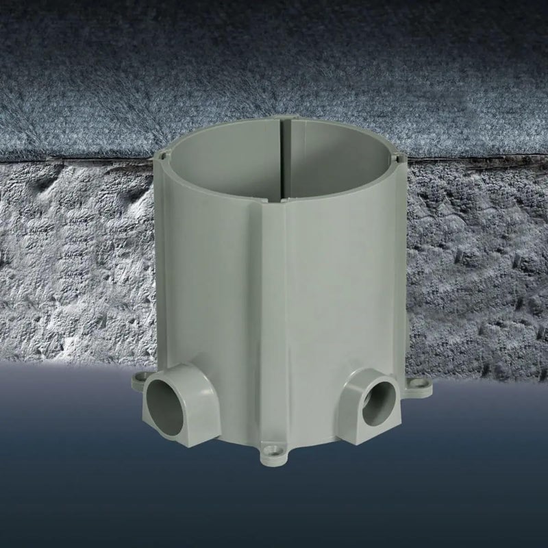 RACO 5511 Non-Metallic Floor Box For Concrete Pour, with 3/4 & 1 In. Hubs - Image 2